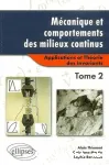 Mécanique et comportements des milieux continus vignette