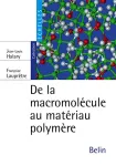 de la macromolécule au materiau polymére vignette