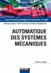 Automatique des systèmes mécaniques vignette
