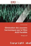 Elimination des courants harmoniques par le Filtre Actif Parallèle vignette