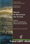 Manuel de mécanique des roches - Tome 3 vignette
