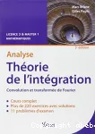 Analyse : Théory de l'intégration Convolution et transformée de Fourier vignette