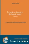Écologie et évolution du monde vivant vignette